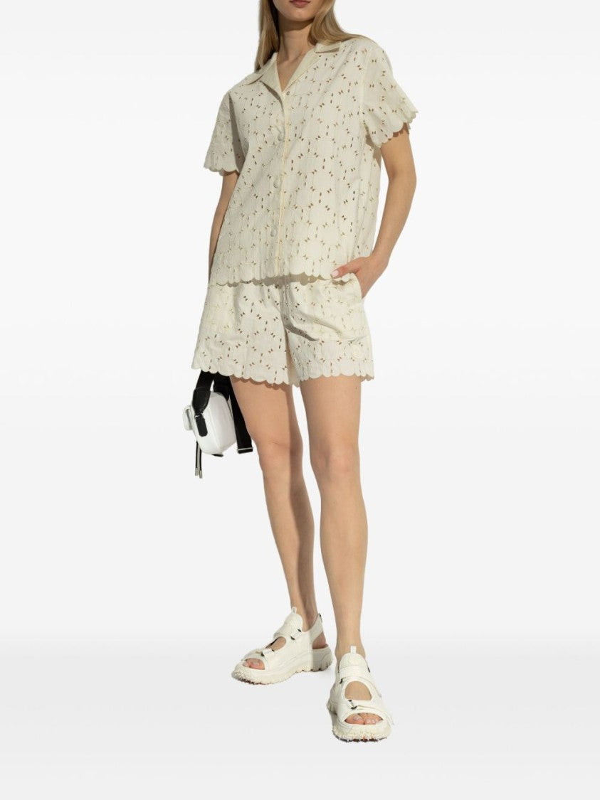 Moncler Sporty White Sandals With Adjustable Straps