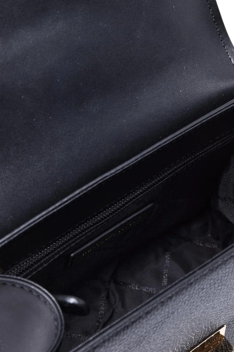 Michael Kors Serena Leather Bag - Black
