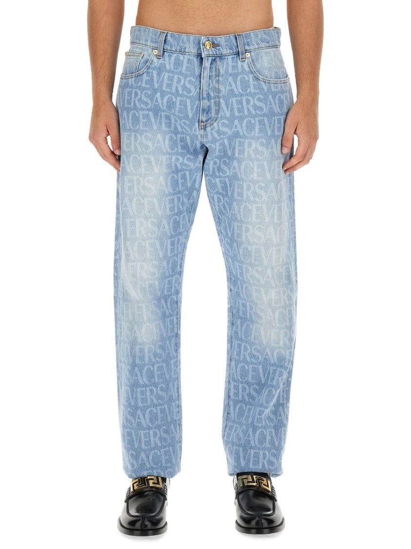 Versace Jeans With Logo