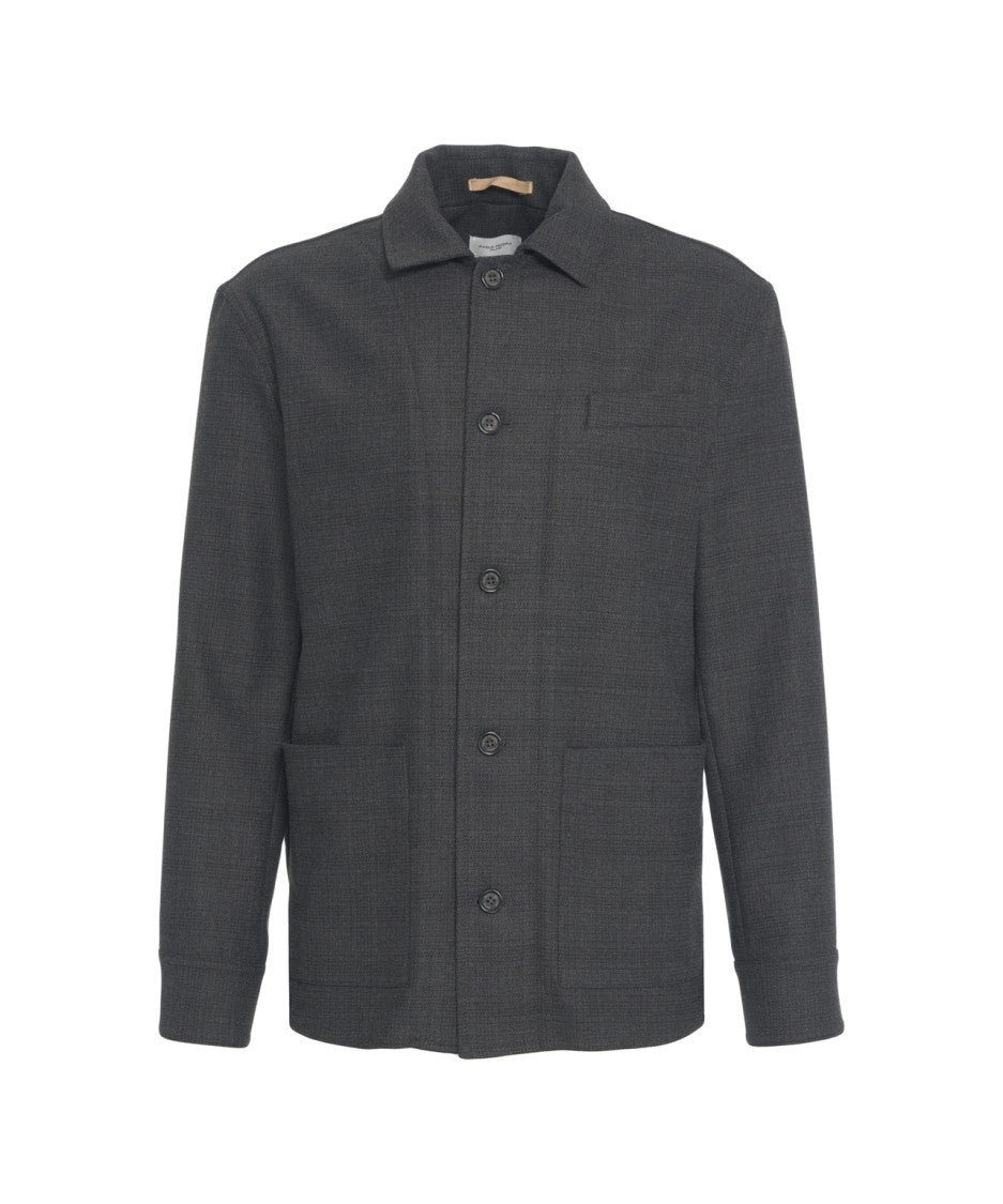 Paolo Pecora Overshirt In Glencheck