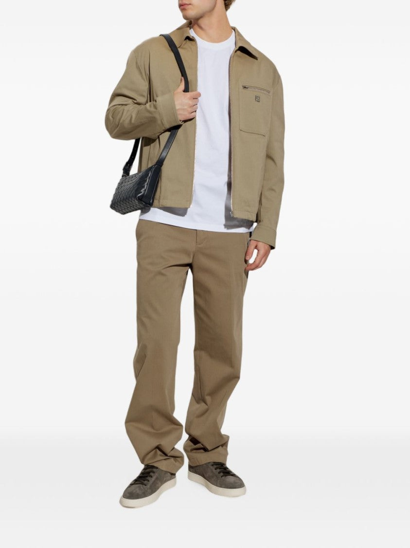 Tod's Brown Low-Profile Calfskin Suede Sneakers