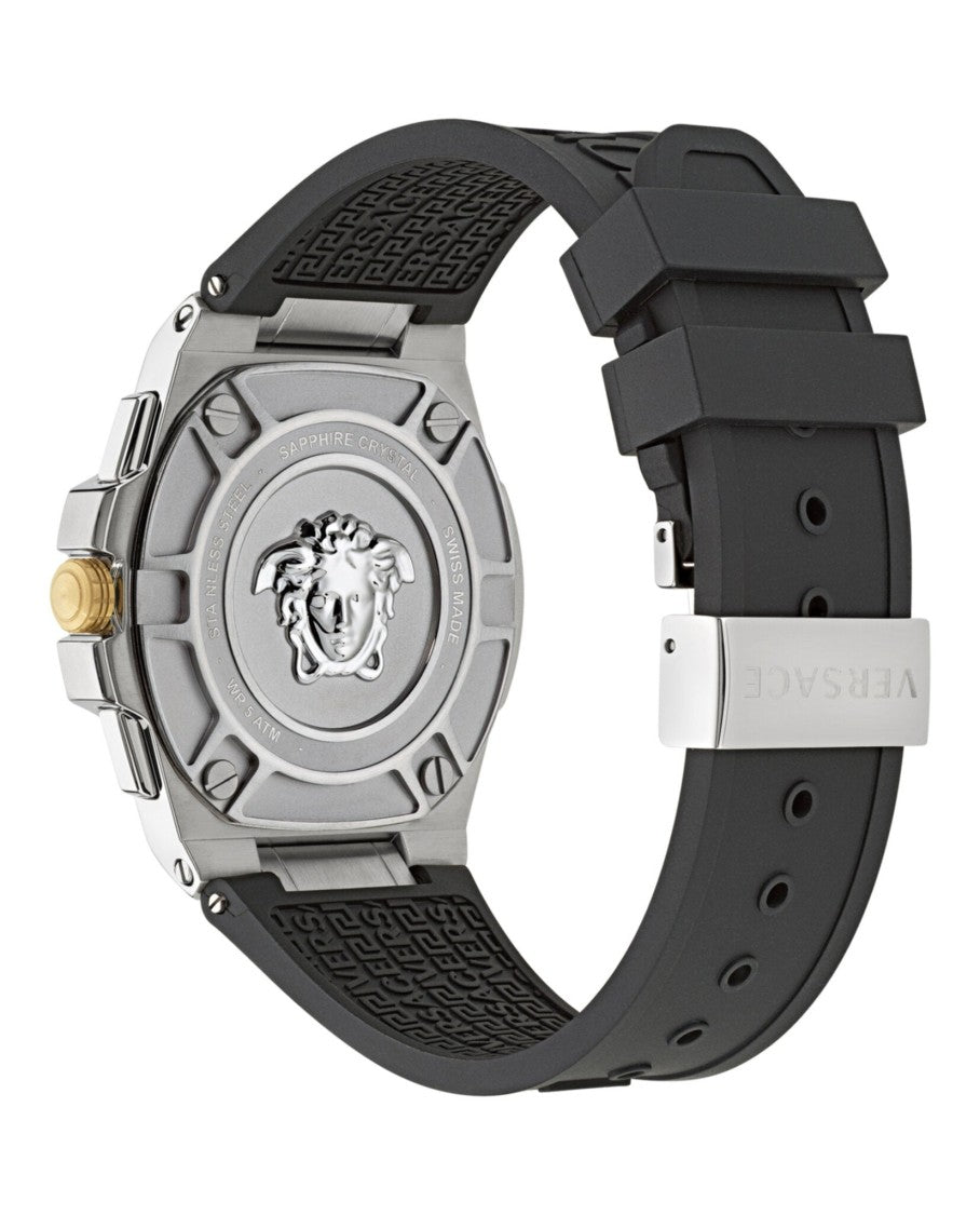 Versace Greca Extreme Chrono Silicone Watch