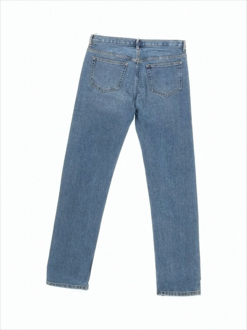 A.P.C. Medium Blue Wash Straight-Leg Denim Pants