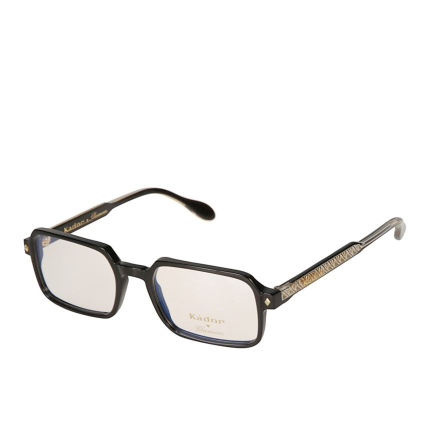 Kador Kolette/N Rectangular Frame Eyeglasses With Gold Detailing