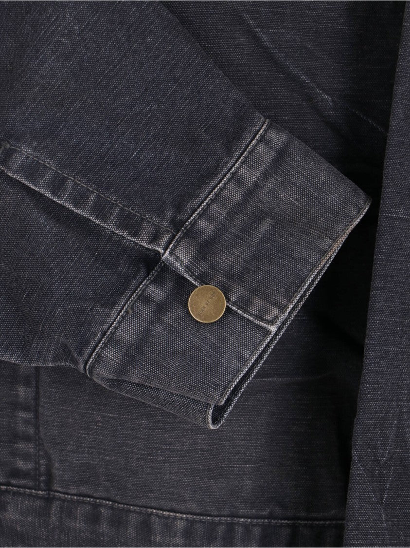 Fear Of God "Utility" Jacket – Black Cotton Canvas