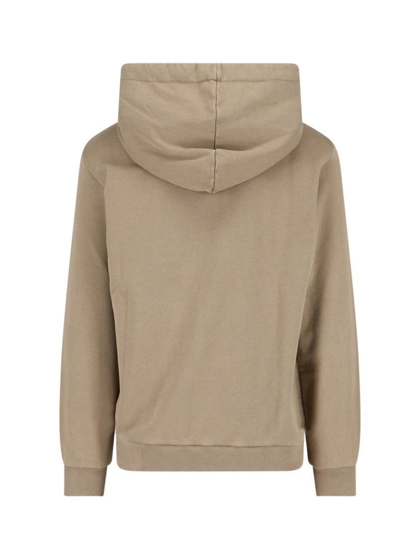 A.P.C. Logo Hoodie – Light Brown