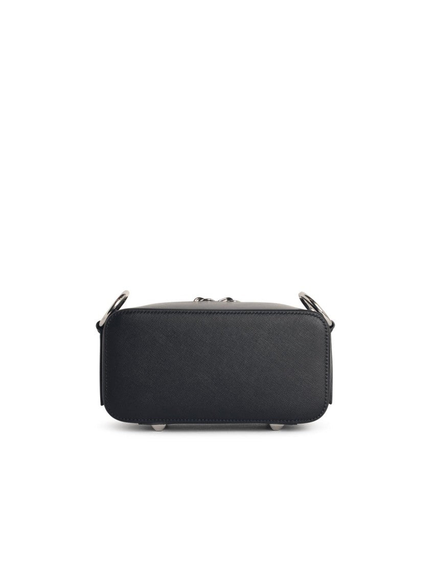 Maison Margiela Doll' Black Leather Crossbody Bag