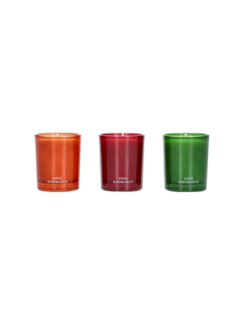 Anya Hindmarch Multicolor Eyes Glass Mini Candle Set