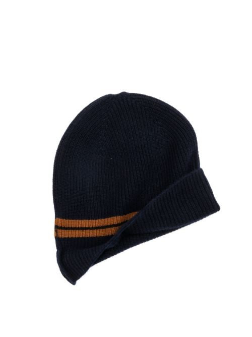 Zegna Ribbed Cashmere Beanie
