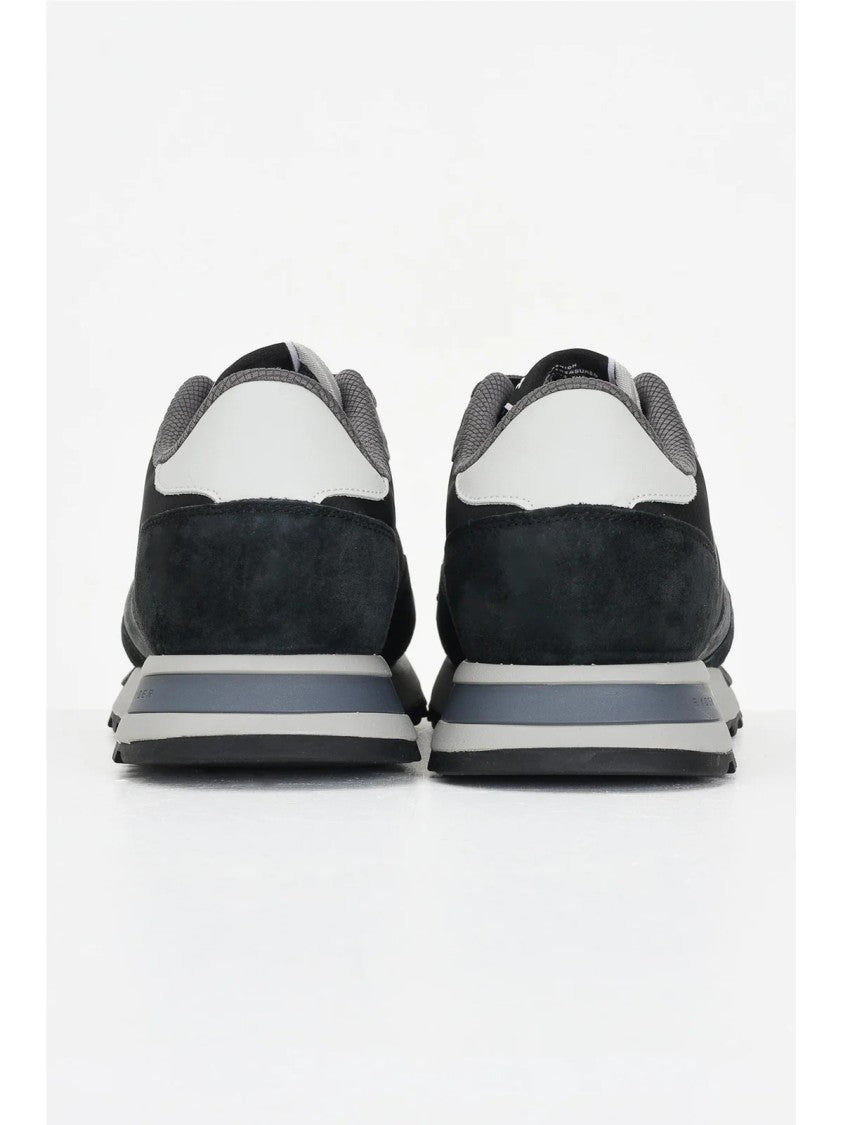 Blauer Black Leather-Blend Ryder Sneakers