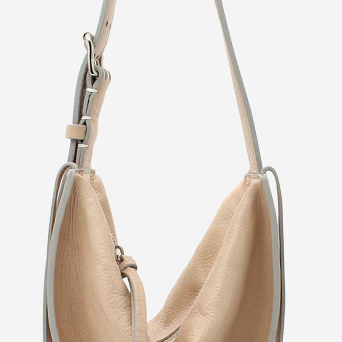 Radica Studio Hammock-Style Bag With Textured Leather Fringe