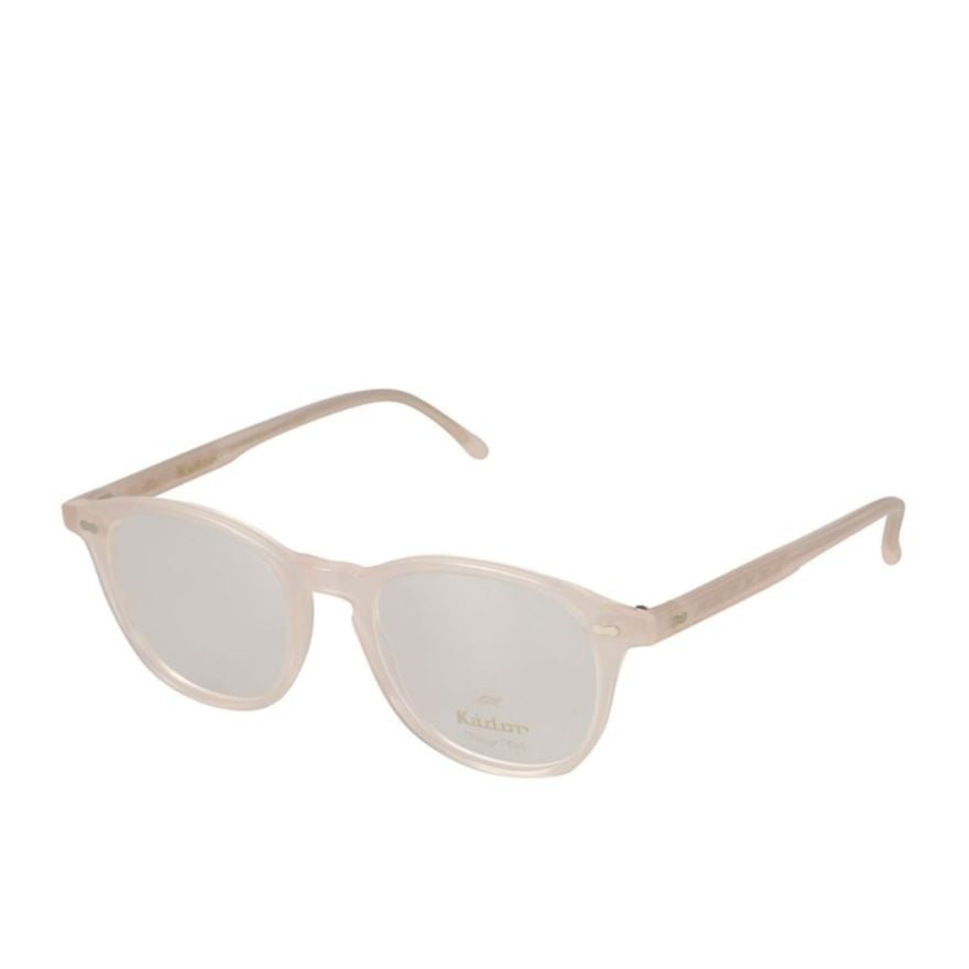 Kador Pepper Translucent Beige Square Frame Eyeglasses
