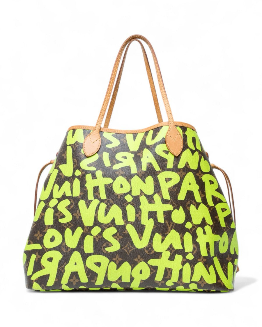 Louis Vuitton Neverfull Gm Tote In Limited Edition Graffiti Monogram