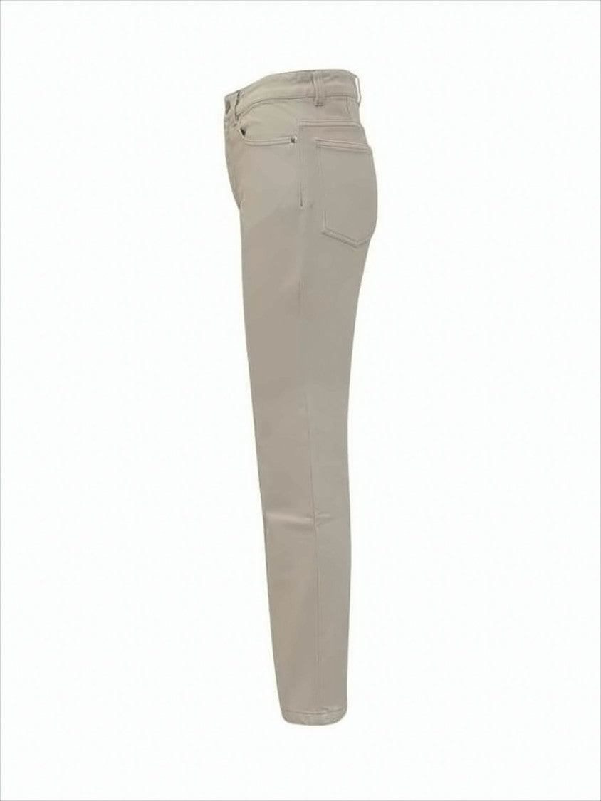 Ami Paris Straight-Cut Tailored Pants With Five-Pocket Design