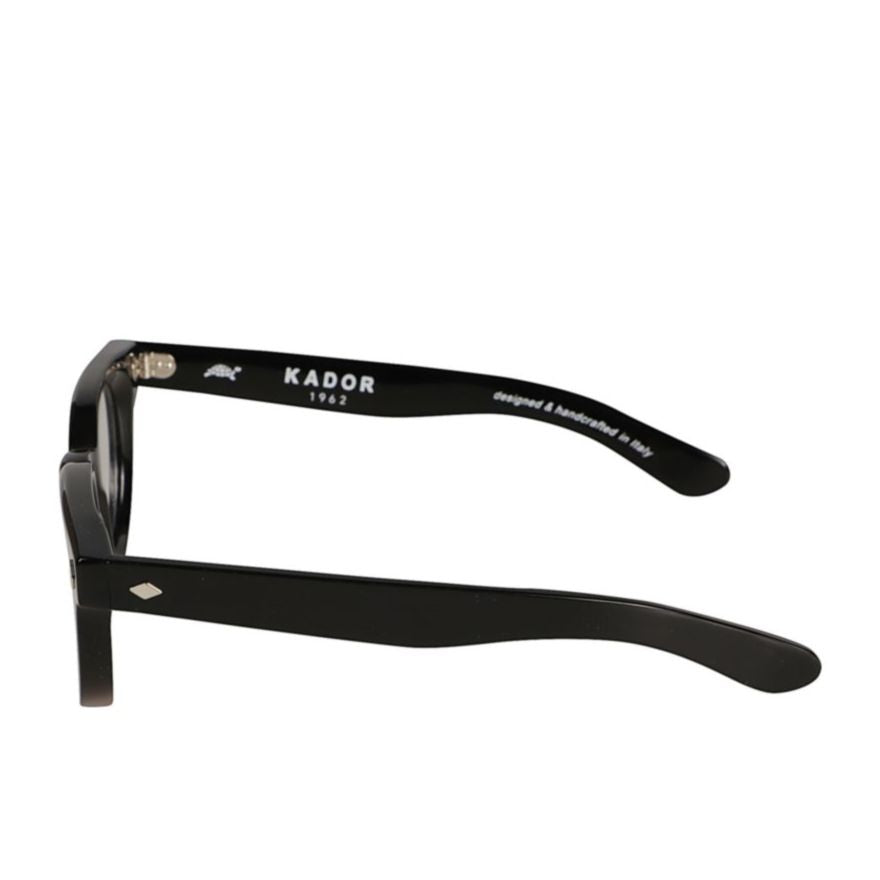 Kador Orbit Square Frame Sunglasses With Glossy Black Finish