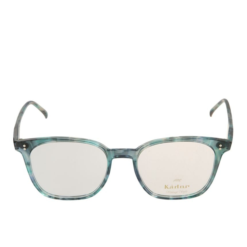 Kador Quadro/K-53 Translucent Marbled Frame Sunglasses With Rectangular Lenses