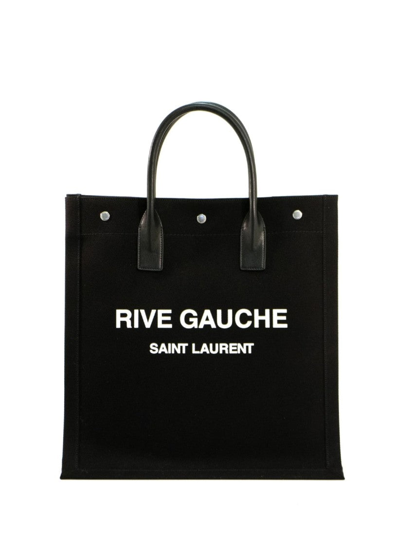 Saint Laurent Rive Gauche Logo Tote Bag
