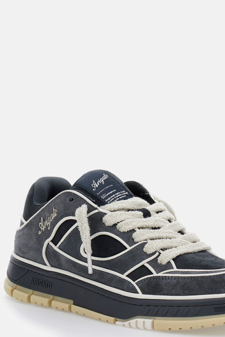 Axel Arigato Low-Top Nubuck Sneakers With Contrasting Stitching