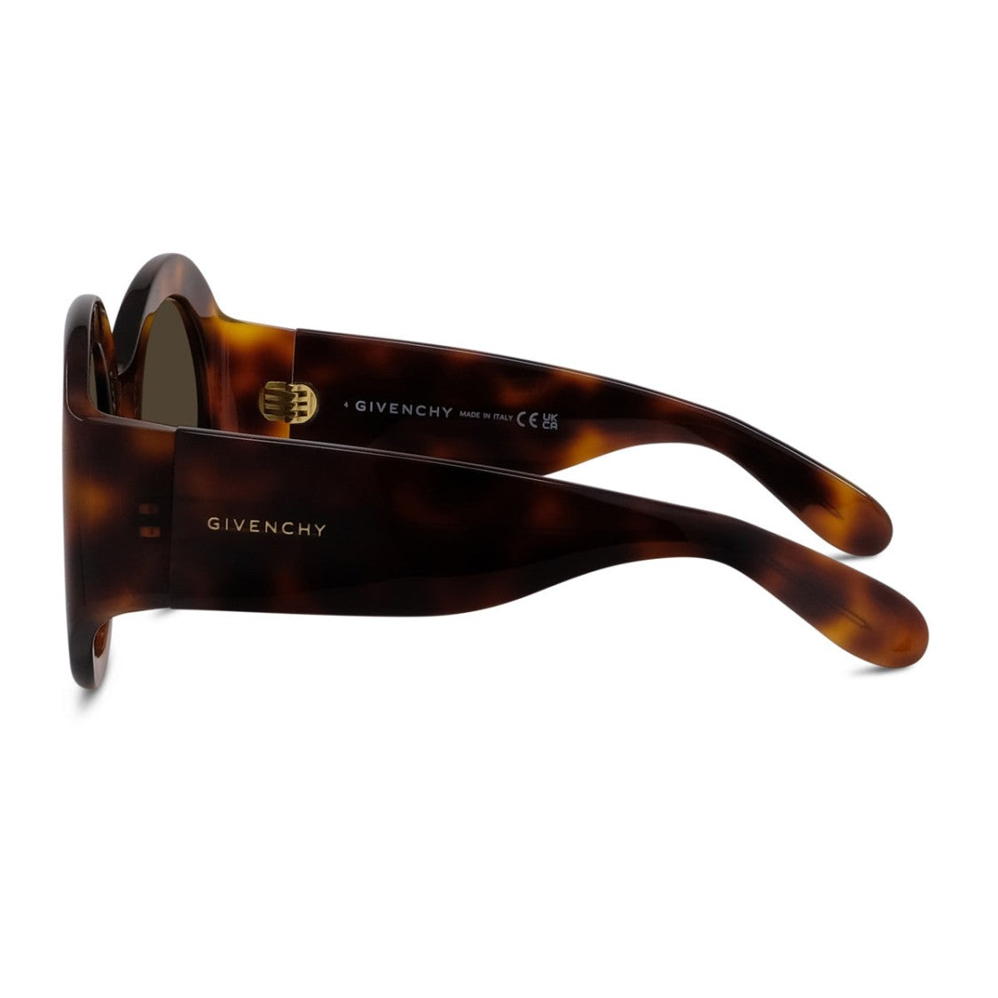 Givenchy Havana Gv40147i Coocon Oversized Round Sunglasses