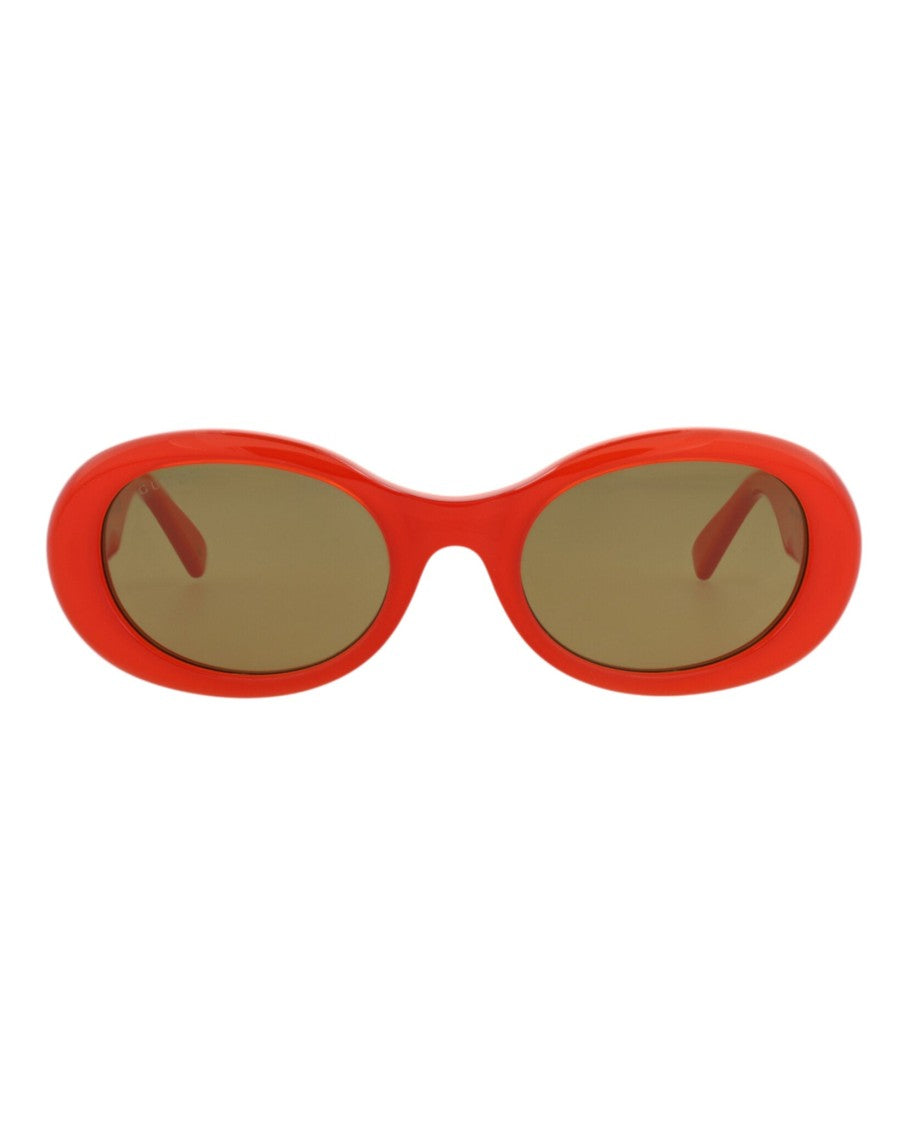 Gucci Round-Frame Recycled Acetate Sunglasses