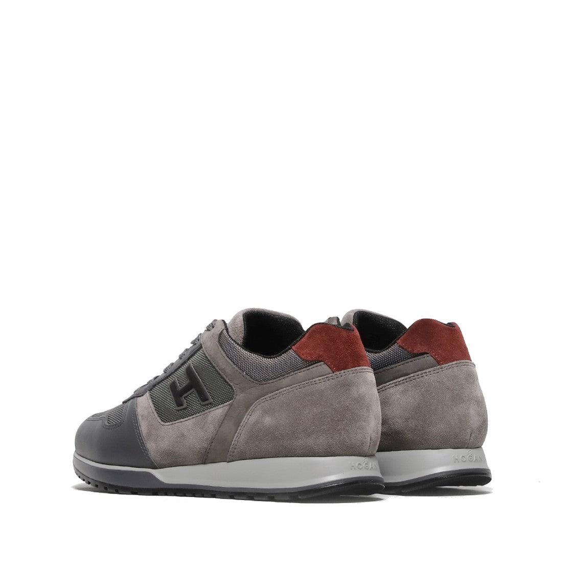 Hogan Grey Leather H321 Sneaker