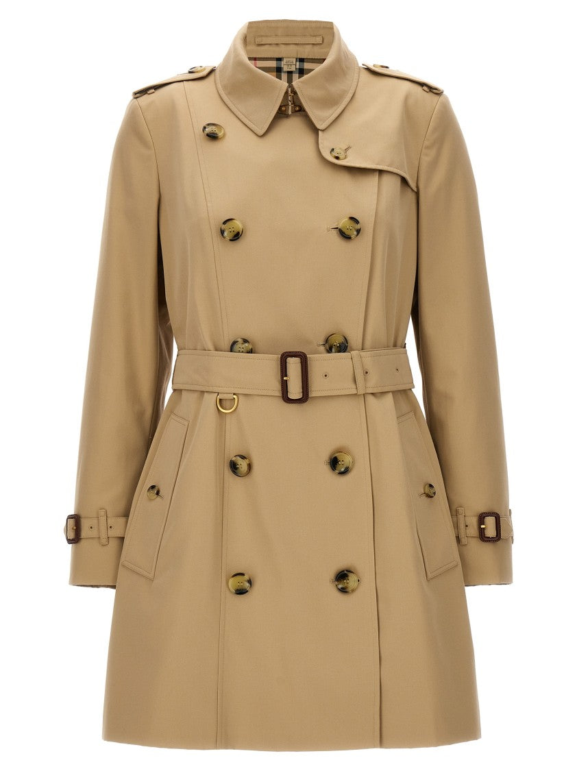 Burberry 'Chelsea' Medium Cotton Trench Coat
