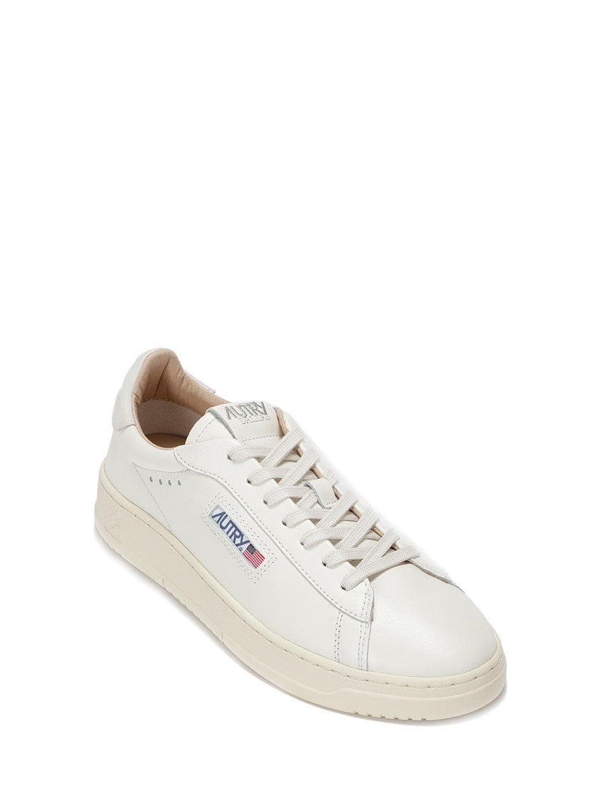 Autry White Leather Sneakers