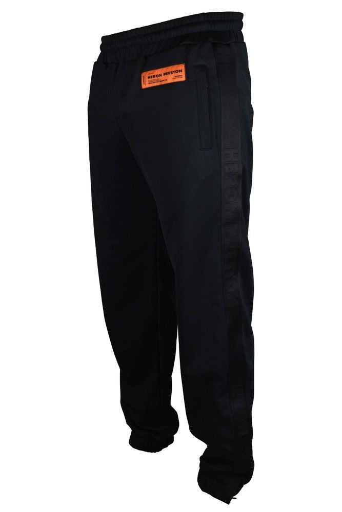 Heron Preston Straight-Cut Cotton Joggers With Signature Logo Patch