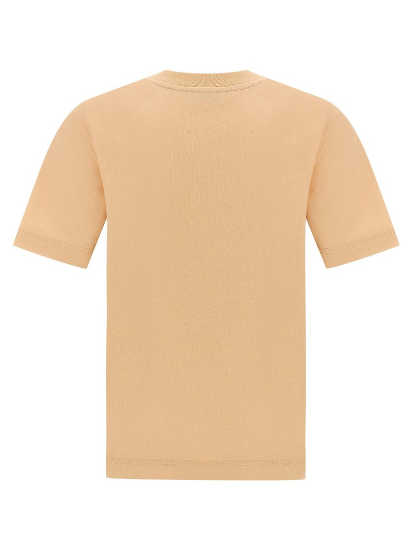 Burberry Vibrant Floral Print Cotton T-Shirt With Classic Crew Neck