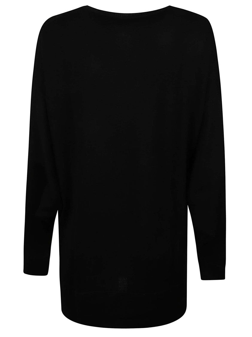 Wolford Relaxed Fit Long-Sleeved Merino Knit Top