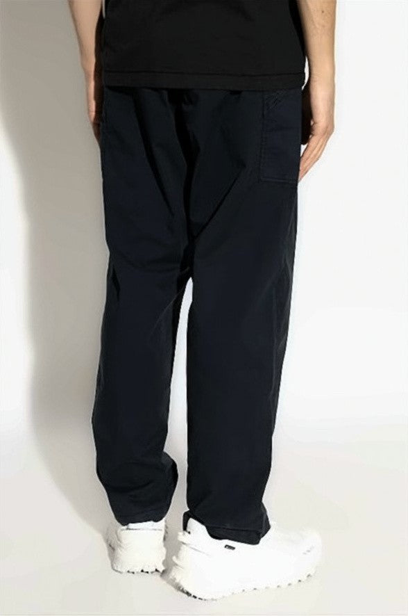 Stone Island Straight-Leg Pants With Drawstring Waist And Subtle Branding
