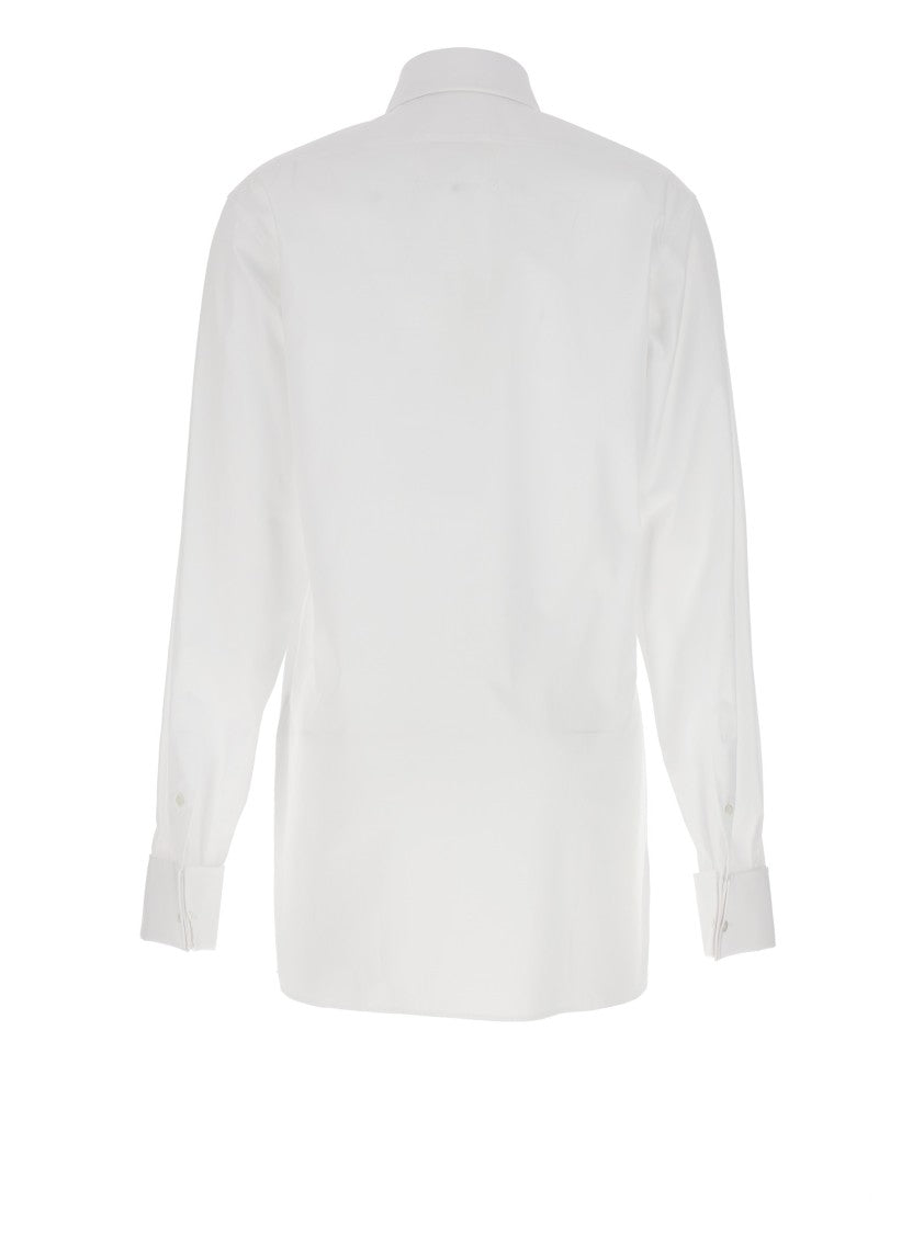 Maison Margiela Cotton Poplin Long Shirt