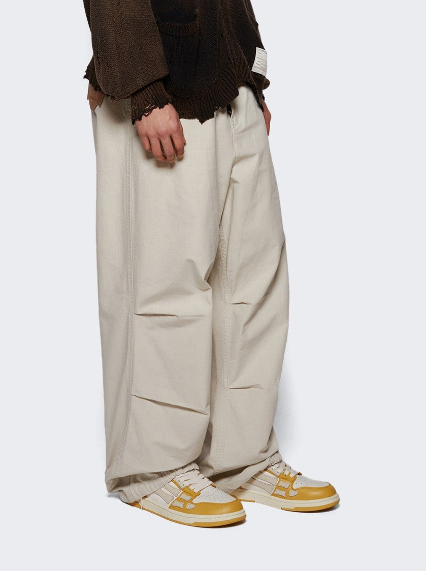 Amiri Debossed Quad Skel Low Top Sneakers Champagne