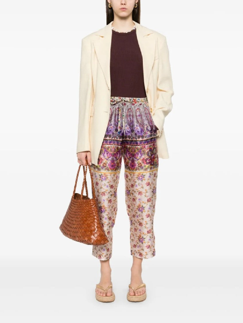 Pierre-Louis Mascia Relaxed-Fit Floral And Paisley Print Trousers