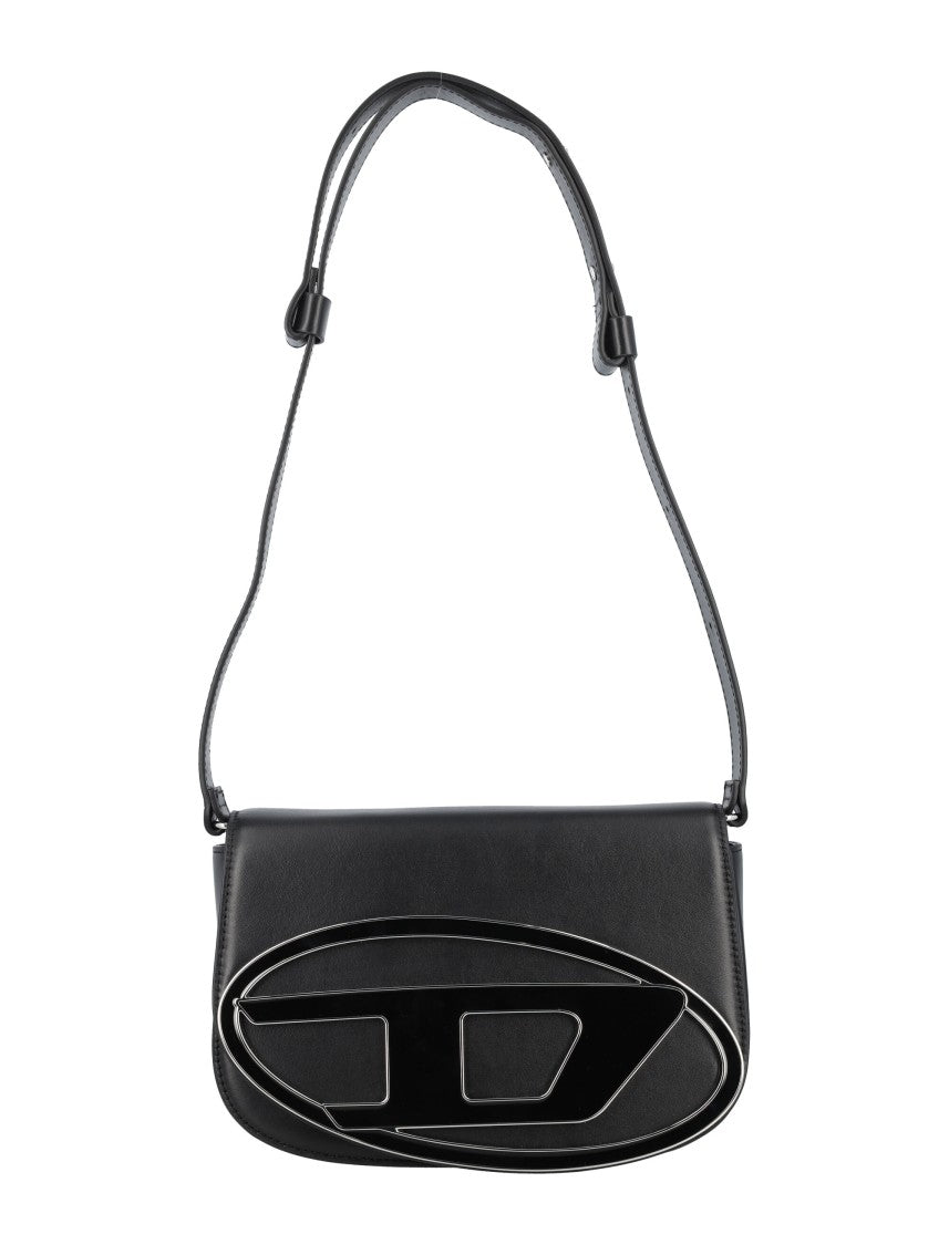 Diesel 1 Dr M Structured Black Shoulder Bag