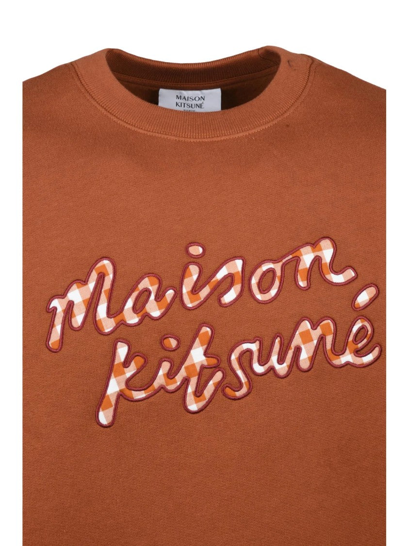 Maison Kitsuné Colors Cotton Brushed Sweatshirt