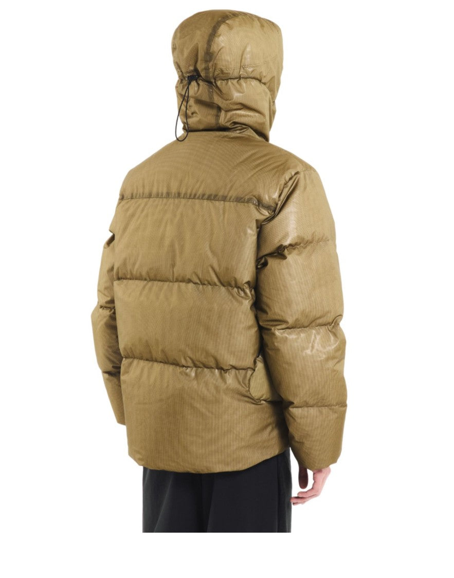 Purple Mountain Observatory Shield Puffer Jacket With Barnacle Mesh
