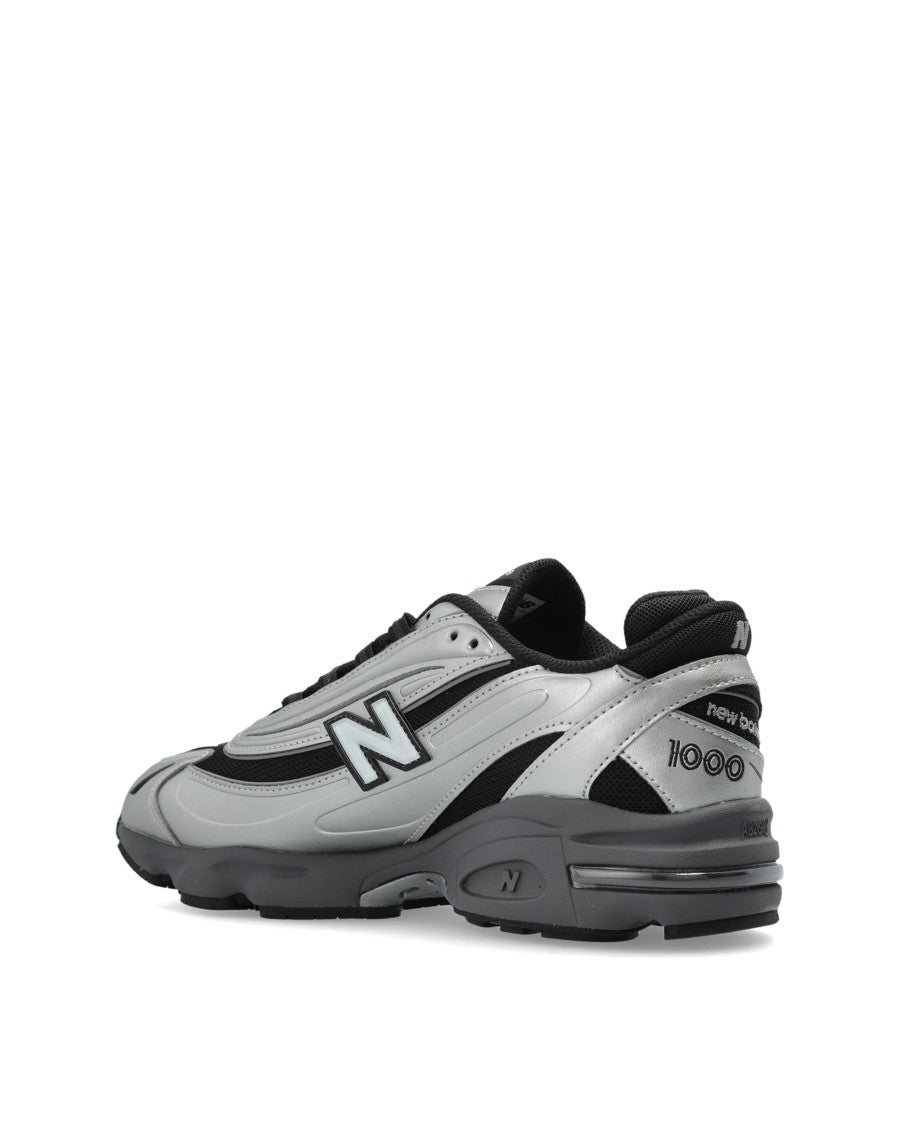 New Balance M1000egr Sneakers In Metallic Silver