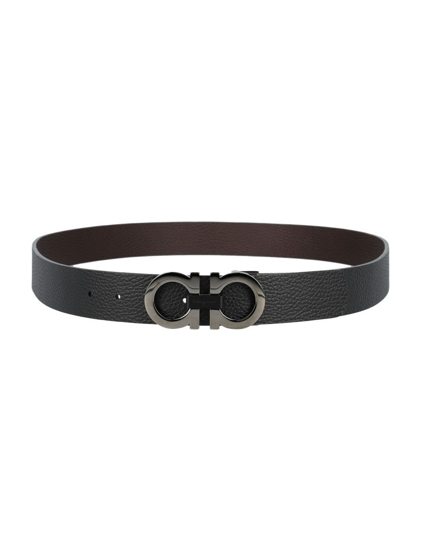 Ferragamo Reversible And Adjustable Gancini Belt