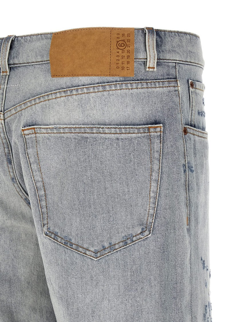 Mm6 By Maison Margiela Used Effect Jeans