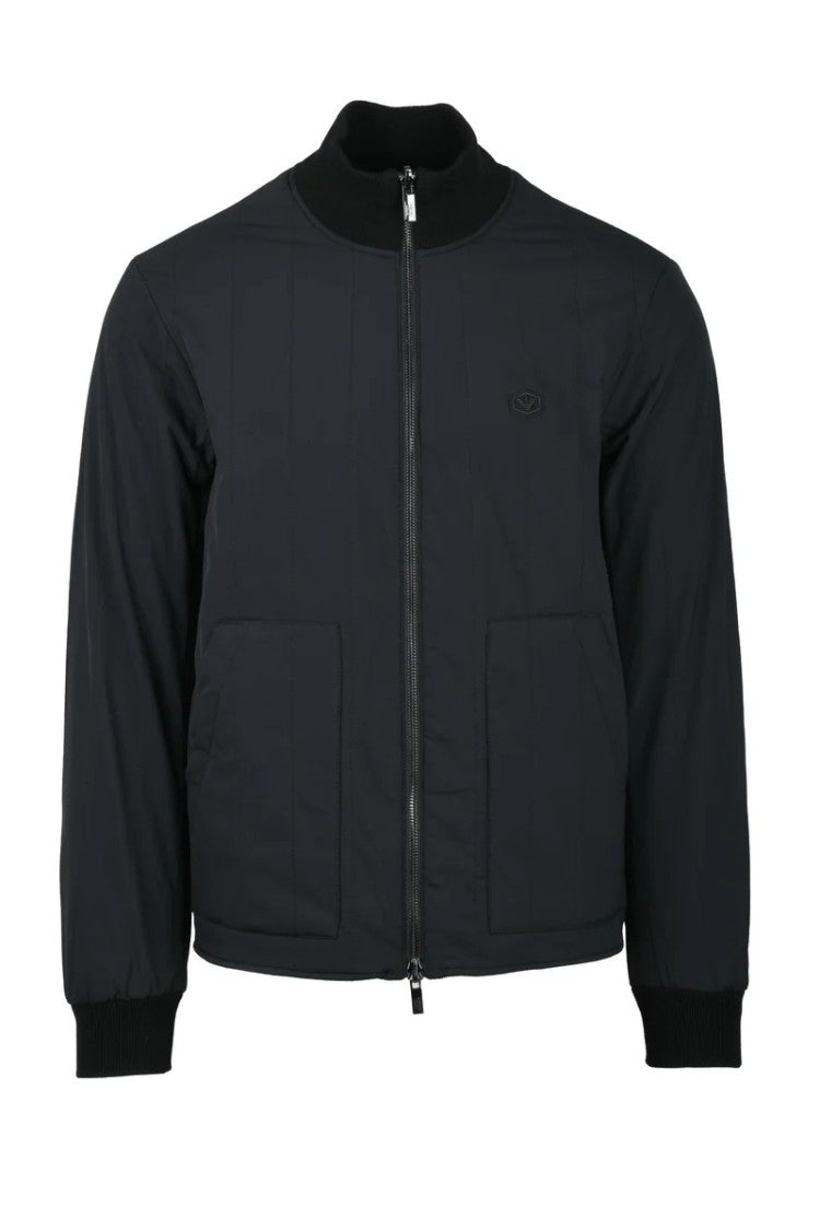 Emporio Armani Emporio Armani Reversible Nylon Jacket - Black