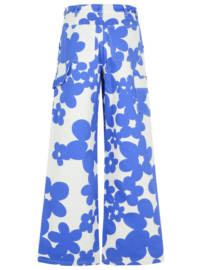 Marni Light Blue Cotton Jeans
