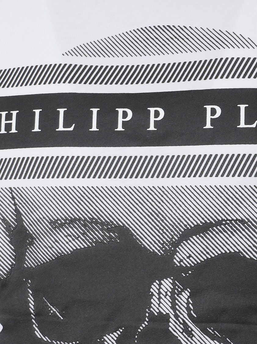 Philipp Plein Crew Neck Cotton T-Shirt