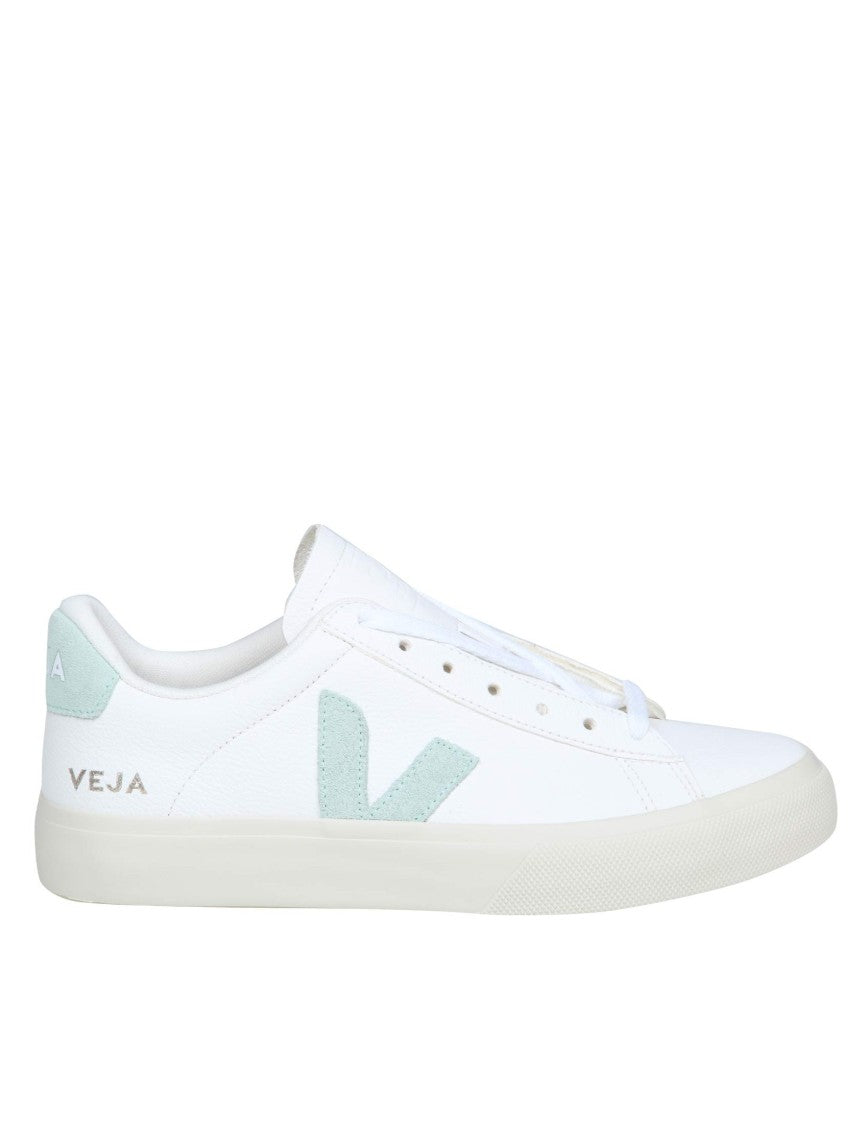 Veja Campo Chromefree Sneakers With Green Accents