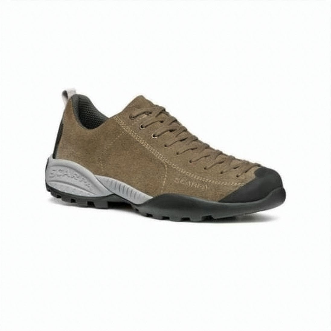 Scarpa Suede Low-Profile Sneakers With Textured Grip
