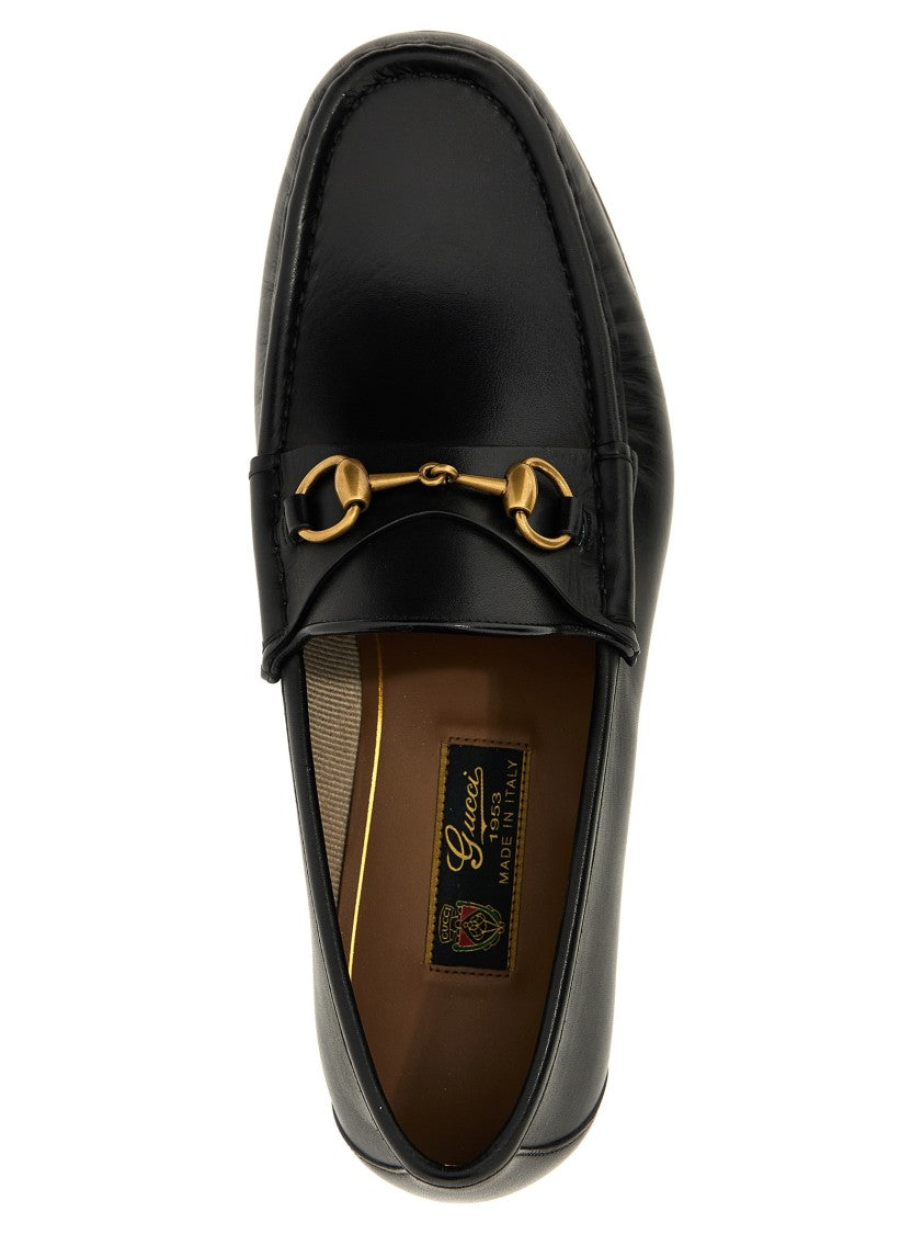 Gucci 1953 Horsebit Leather Loafers With Antiqued Detail
