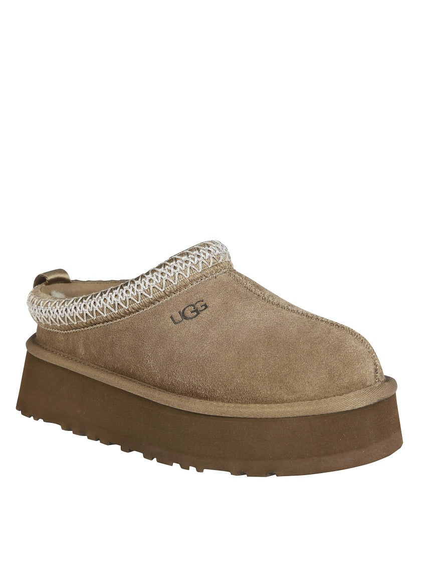 Ugg Tazz Ii Suede Elevated Sole Slip-On Shoes