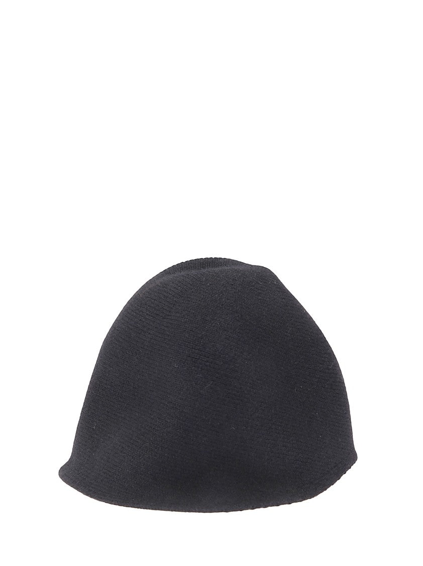 Uma Wang Ribbed Cashmere Cloche Hat