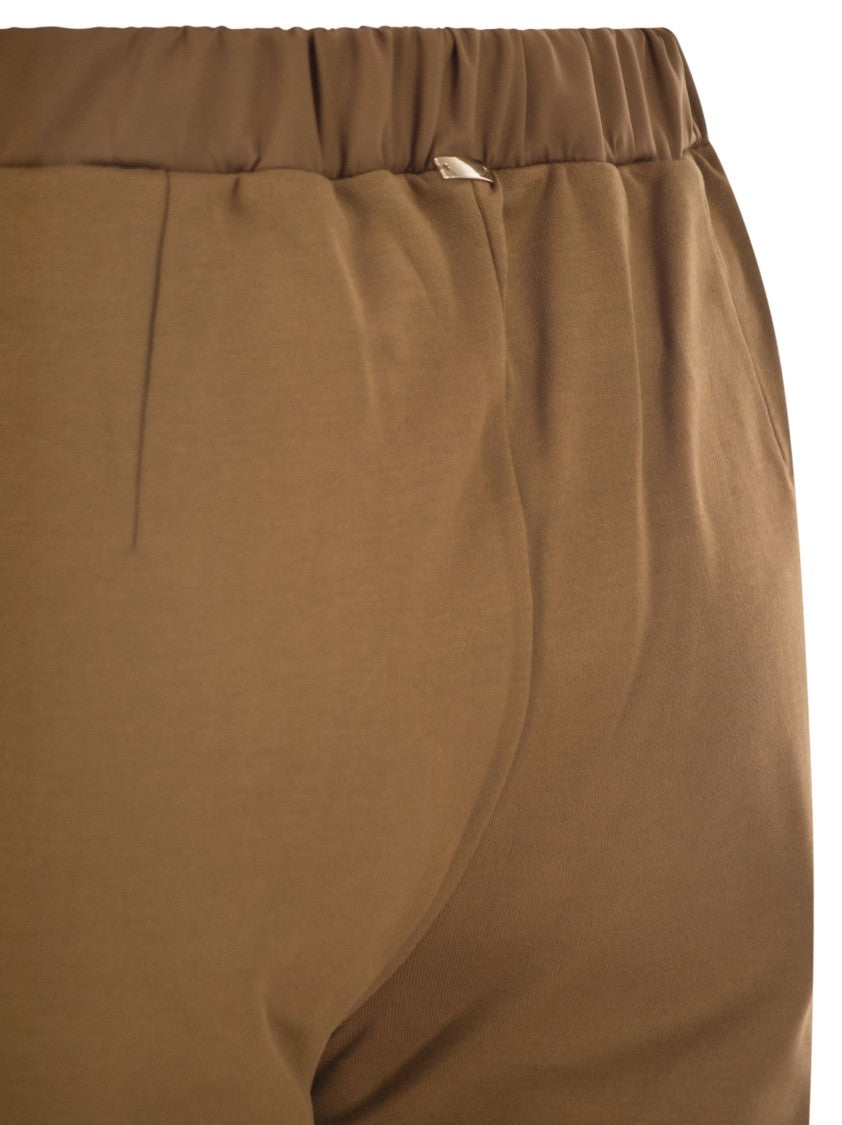 Herno Cargo Trousers In Cotton Interlock