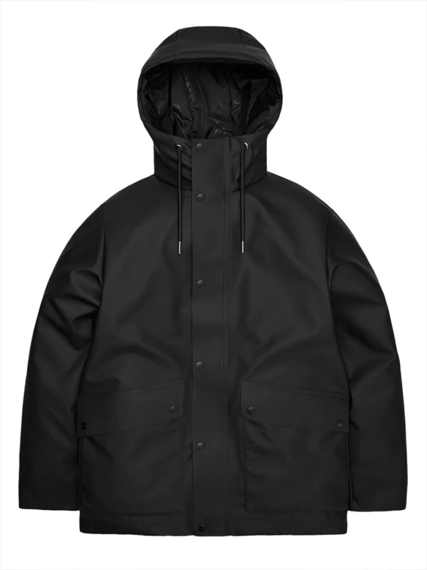 Rains Boxy Oversized Hooded Jacket